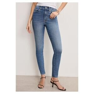 Good American‎ Good Legs High Rise Skinny Jeans Women's 27 Indigo Model Off Duty